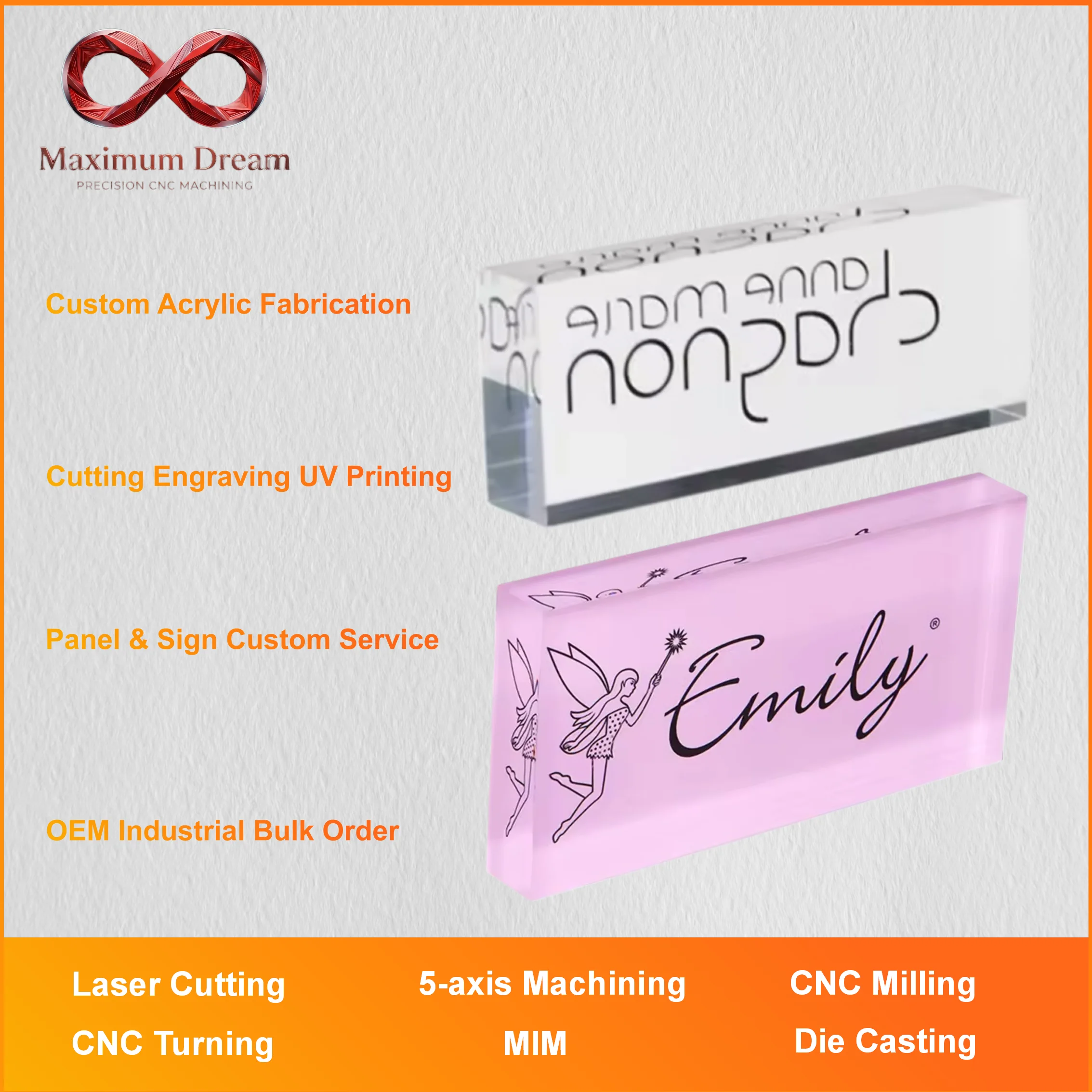 Fabrication sur mesure en acry - Industrial Uv Laser Engraver avis et prix