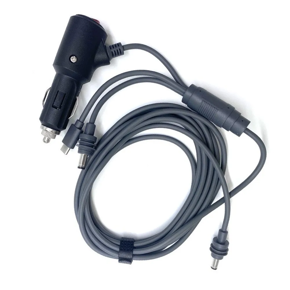 3-in-1 Vehicle DC Cable for Starlink For Mini Three Output Ports Switch Function 18AWG Wire 1m to 5m Length Range Available
