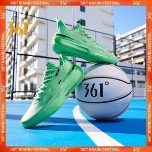Goey-Basketball-Tennis für Männer, Knöchel-Turnschuhe, Tragenresistent, Verschleiß, Dämpfungsschutz, 361 Grad, 672421112 10 Hauptverkauf Tennis 361 Basketball - №6