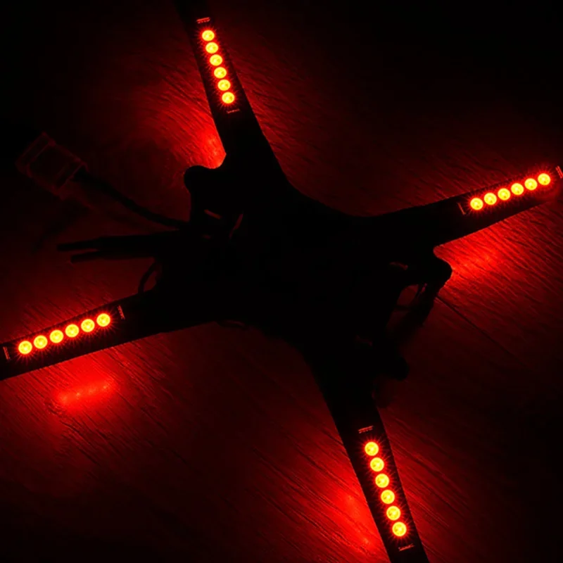 Matek 2812 2812ARM-4 / 2812ARM-6 LED لوحة توزيع شريط إضاءة و 2812 LED قطاع تحكم لطائرات بدون طيار RC FPV #5
