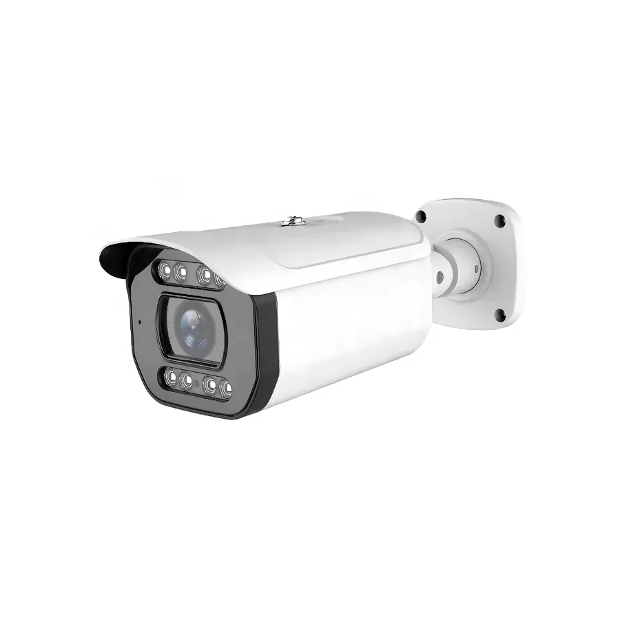 Dakang  8MP ANPR License Plate Camera, 4K PoE Car Plate Number Camera 5-50mm Lens