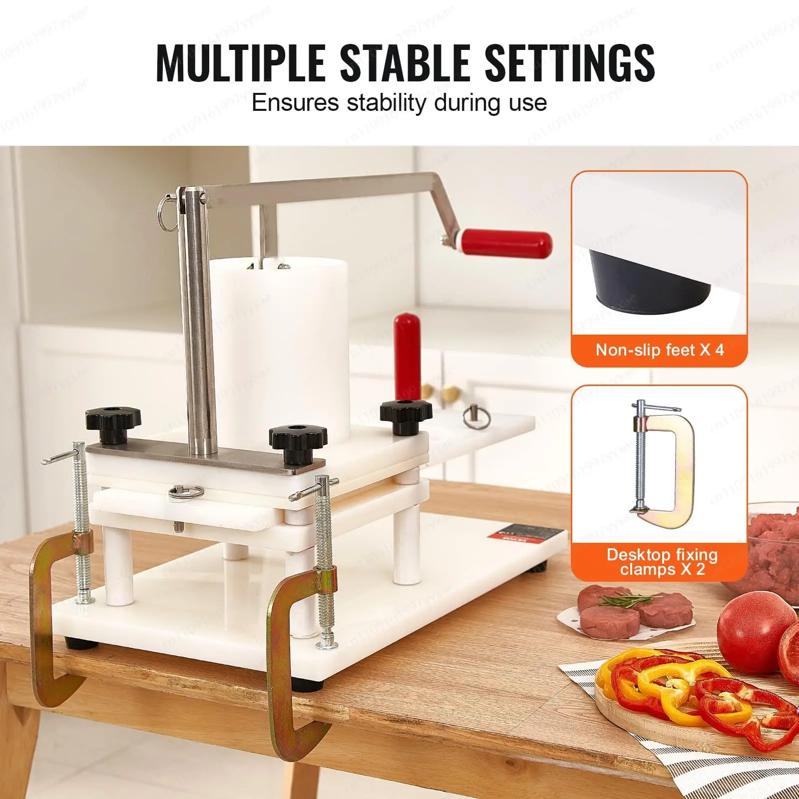 Mold Commercial Manual Round Burger Press Meat Shaping Machine Kitchen Appliances Hamburger Patty Maker