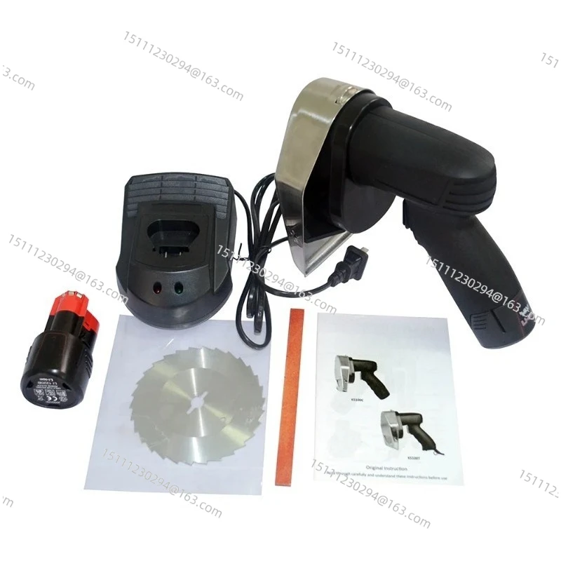 12V Cordless Doner Kebab Slicer, Handheld Wireless Shawarma Cutter with Rechargeable Battery