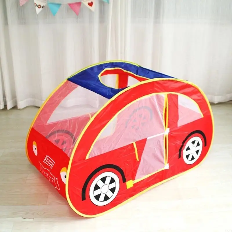 Y88d pour house intérieure tente dessin animé tente voiture interactive tente pop-up pour garçons jardin jardin
