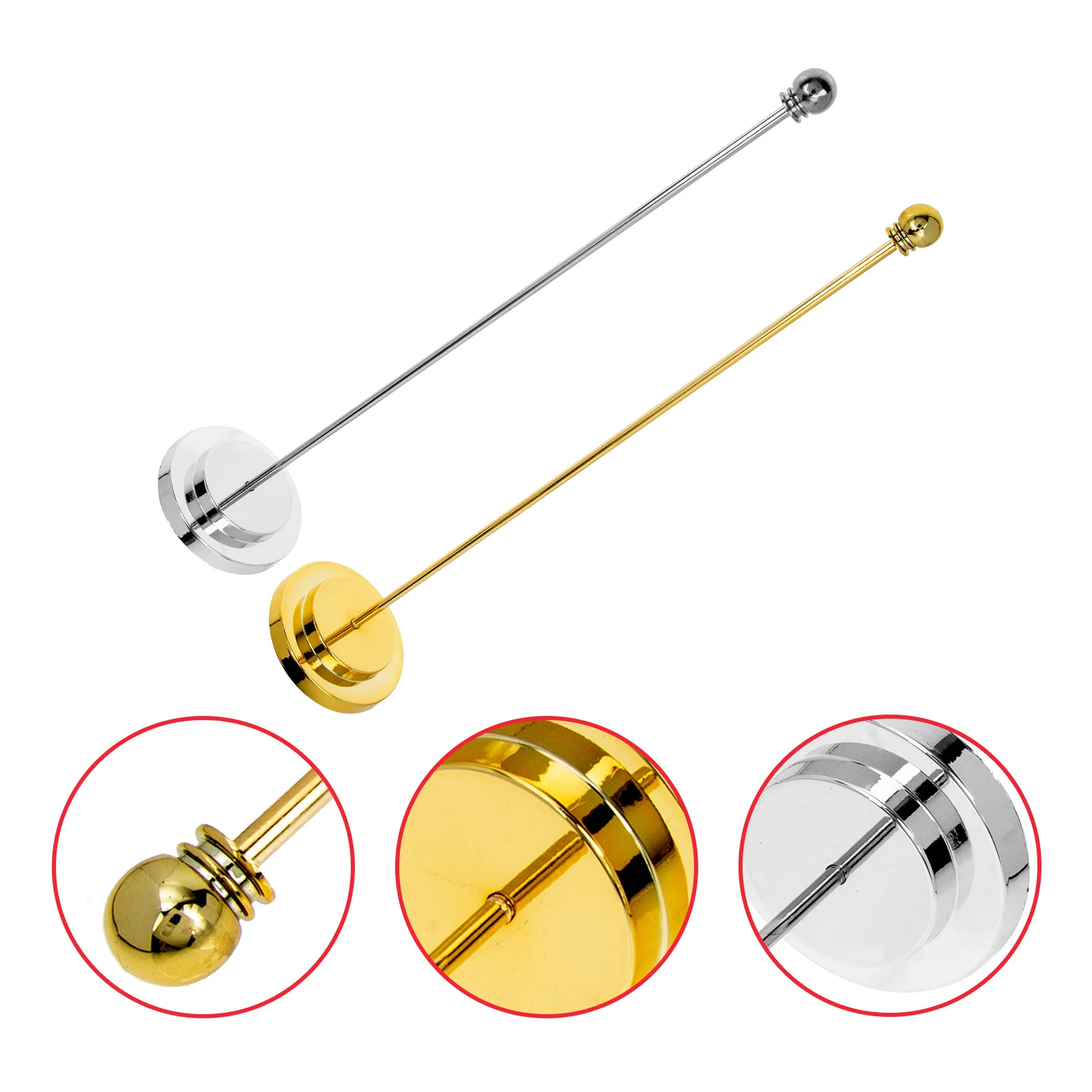 

2Pcs Small Flag Stand Table Flagpole with Base Wear-Resistant Stable Flagpole for Photography Party Decor Car Flag Mount