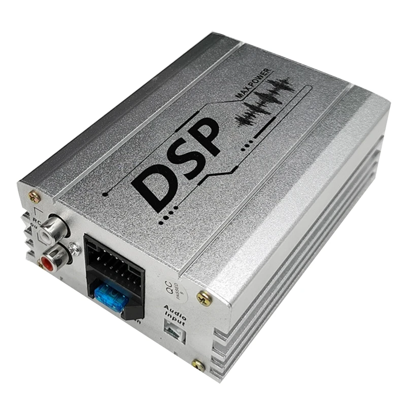 Metal Car Dsp Digital Audio Processor Navigation Machine Sound Quality Enhancement Effect 4 In 6 Out Dsp Car Power Amplifier