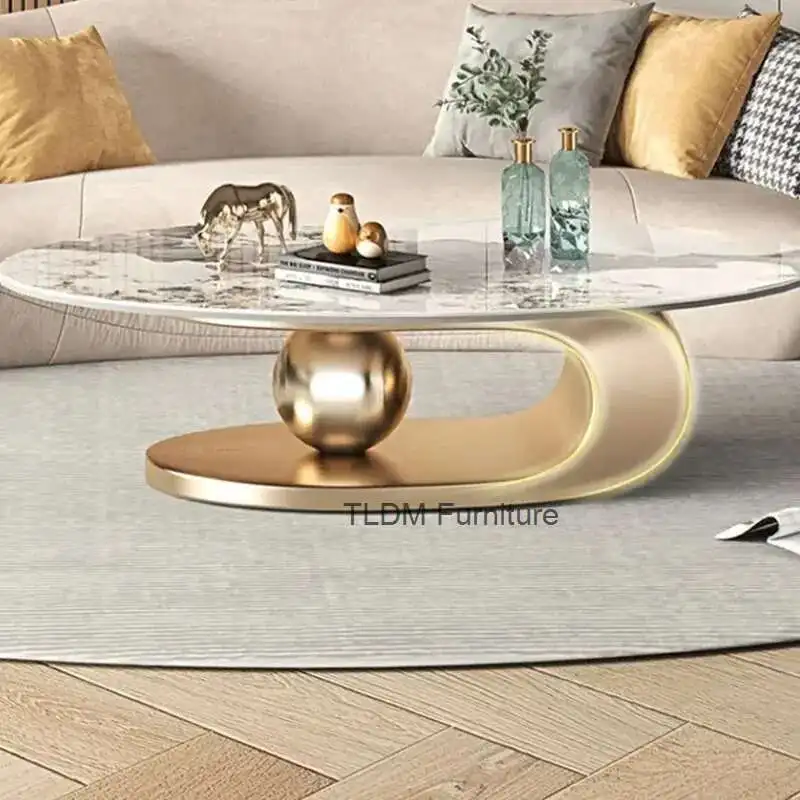 

Organizer Aesthetic Coffee Tables Minimalist Modern Unique Side Table Round Luxury Japanese Salontafel Living Room Furniture