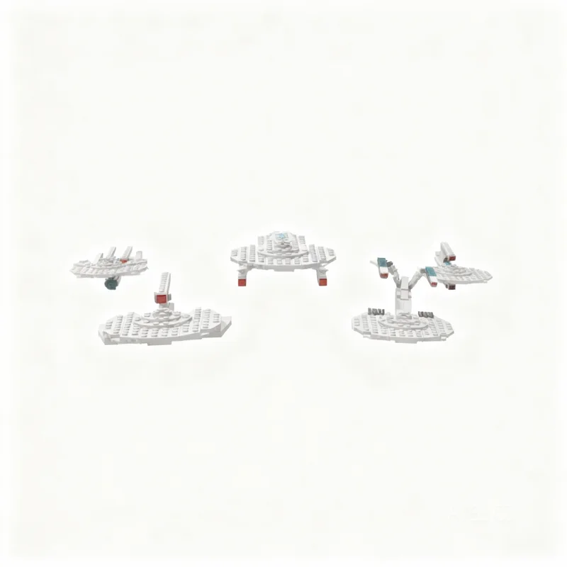 ชุดอัพเดต MOC FASA Sarships 753 ชิ้น ของเล่นตัวต่อแบบจำลองอวกาศ ของขวัญคริสต์มาส ไอเดียสร้างสรรค์ ของเล่นเสริมพัฒนาการ