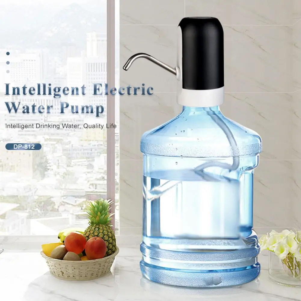 Portable Water Dispenser Electric Pump Household Mineral Water Wireless One Click Water Kitchen Dispenser Hand Press Water Pumps