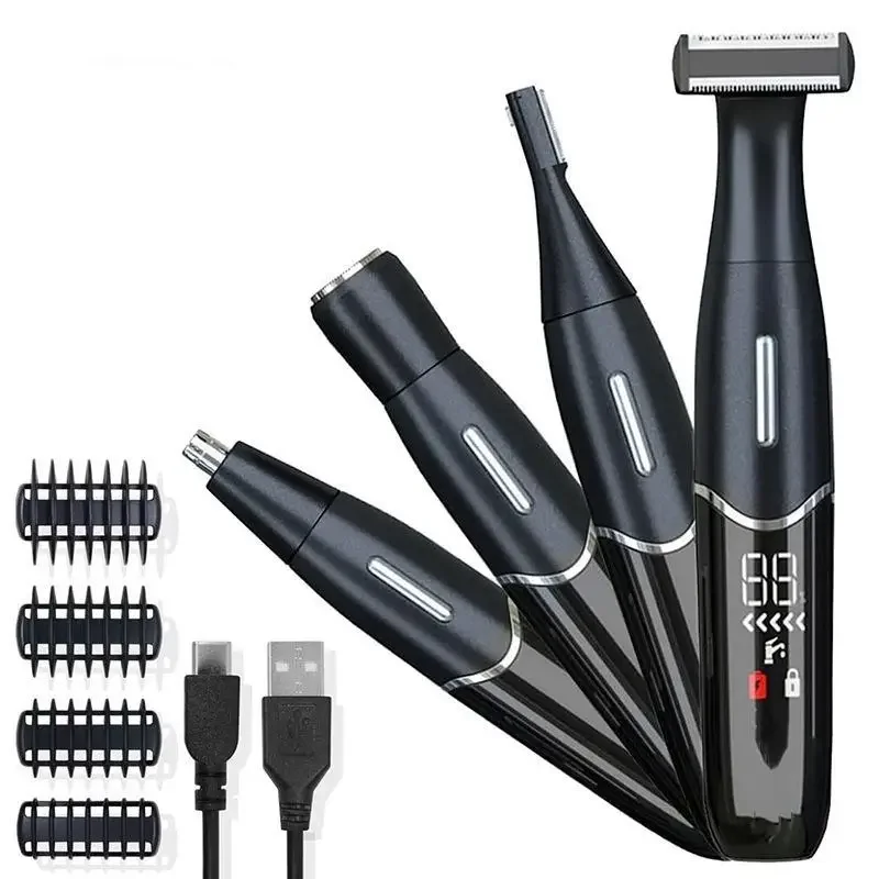 

Men's Intimate Areas Haircut Shaver Precision Bikini Line Razor Sensitive Skin Pubic Hair Trimmer Beard Clipper for Face