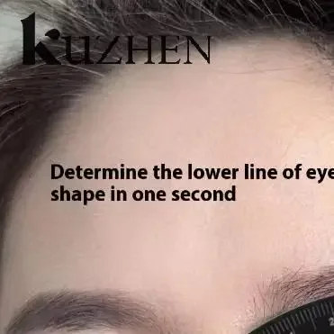 Snelle tekening wenkbrauw ontwerp liniaal microblading mapping tool vormgeven stencil permanente make-up tekening gids liniaal tattoo benodigdheden