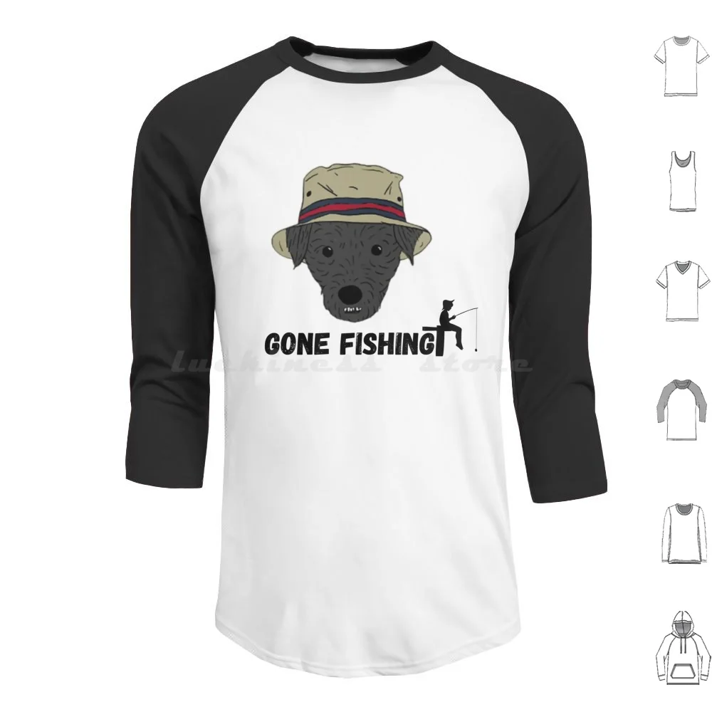 Ted With Bob's Hat-Mortimer And Whitehouse Gone Fishing ‘ted’ T-Shirt-Bob Mortimer Paul Whitehouse-Fishing Gift T Shirt Men