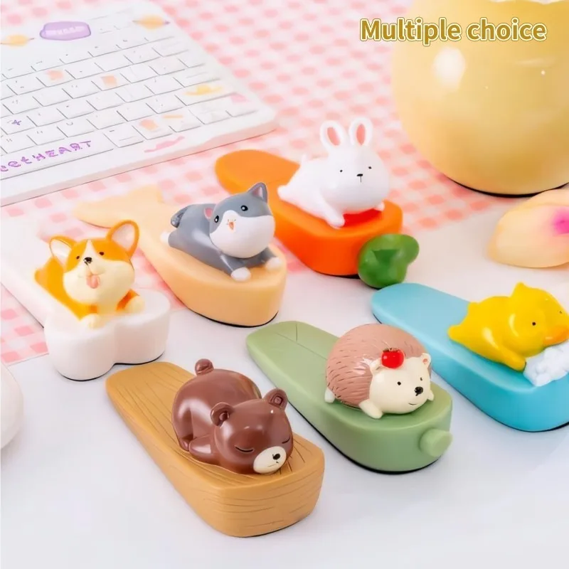 

Door Stopper - Animal Shape Door Stops Decorative Funny Doorstop Cute Doors Stop Wedge Portable for Home & Office Interior
