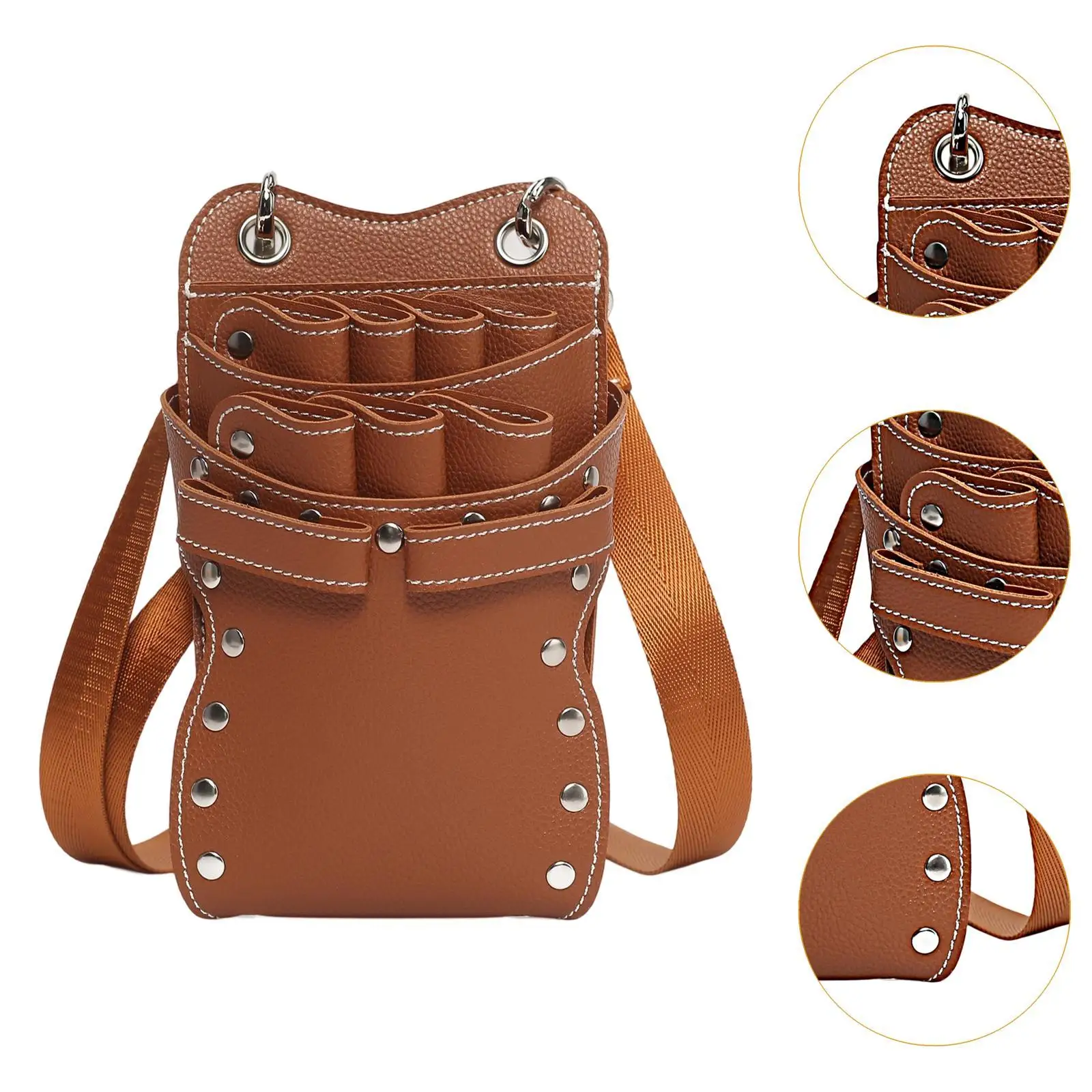 مقص الحقيبة مقص تصفيف الشعر حقيبة لمصفف الشعر الحلاق الحيوانات الأليفة #5