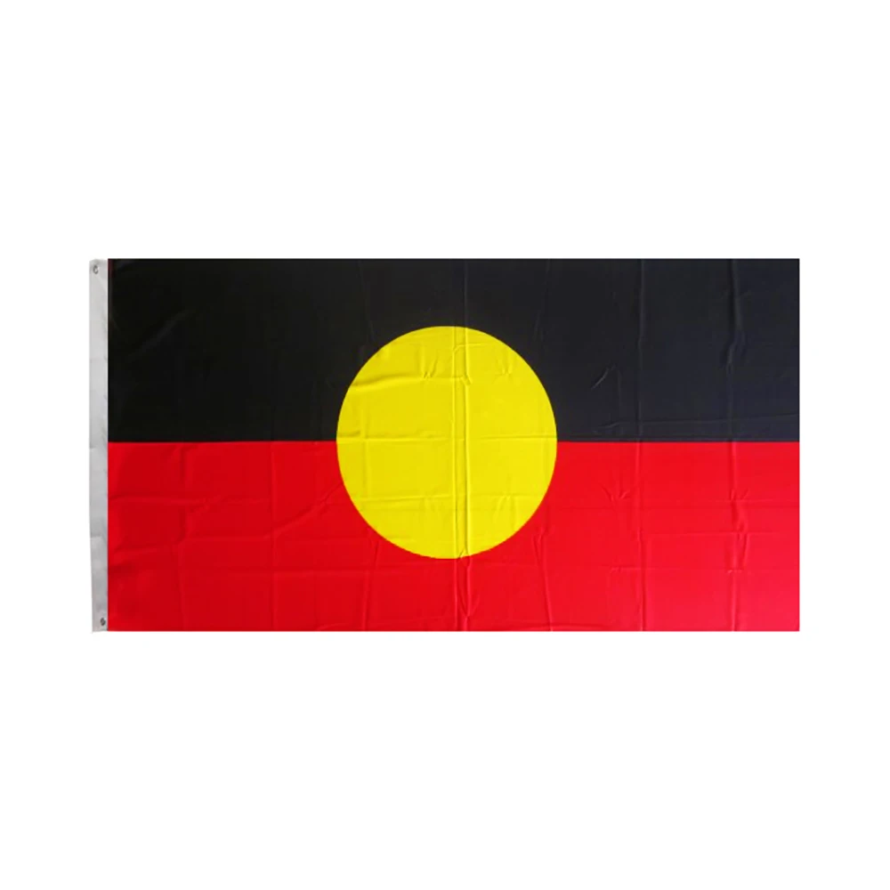 Nlbflag 90X150cm 3x5ft Australia Aboriginal Flag