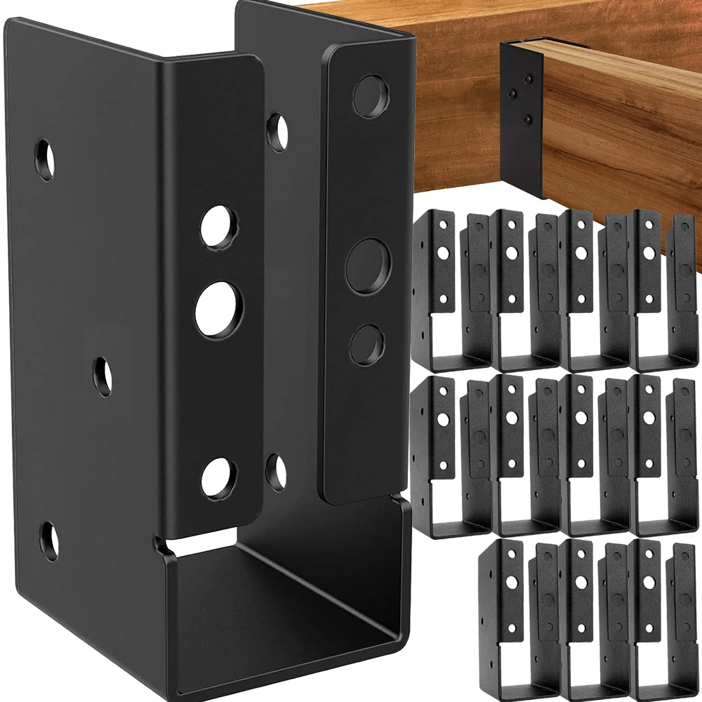 

Сверхмощные кронштейны для скрытых балок, инструмент для поддержки соединения, вешалка для забора, качели, перила, деревообработка, разъемы для скрытого фланца