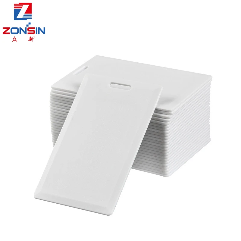 

100pcs EM4305 T5577 Thick Blank Card 1.8mm RFID Chip Cards Key 125khz Copy Rewritable Writable Rewrite Duplicate 125 khz