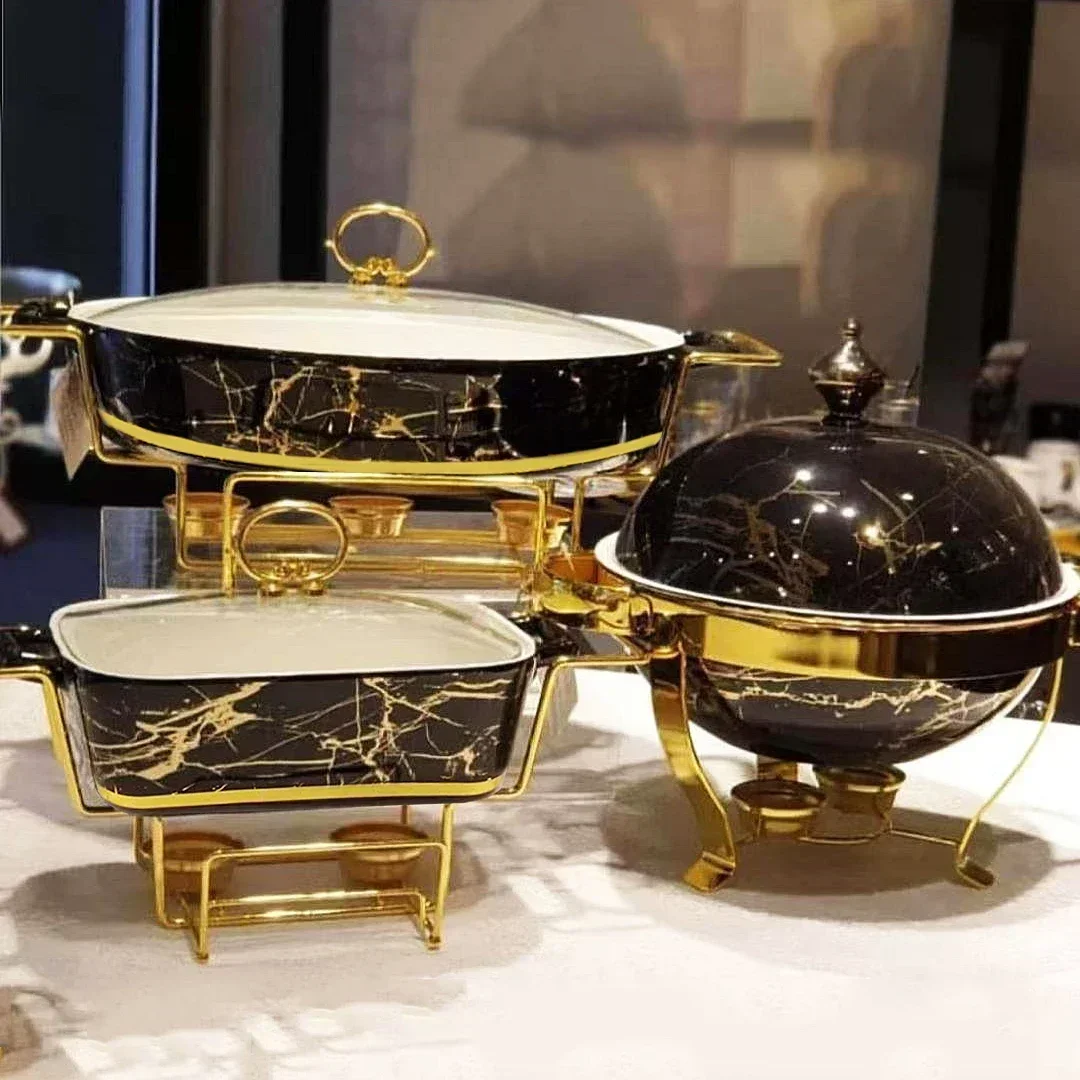 

Скандинавская керамическая посуда для отеля с двойным ухом, роскошная ветровая свеча, теплая сухая тарелка для рыбы, песочная бытовая суповая кастрюля