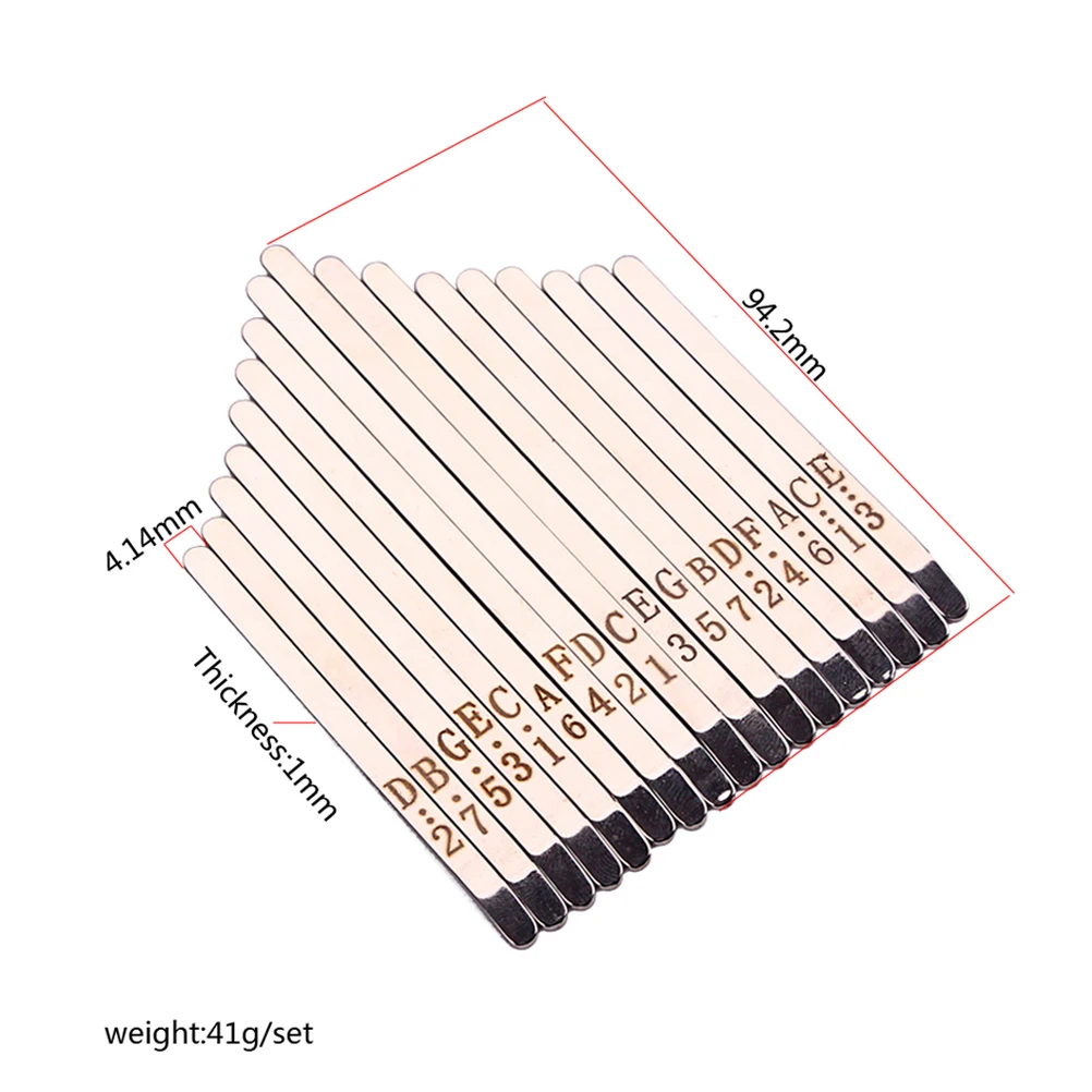 

Kalimba Accessories Accessory Key Music Musical Steel for Thumb Piano 17 Note Aromatic