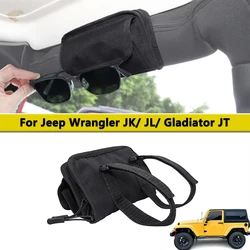 Wrangler Roll Bar Sunglasses Holder for Jeep Wrangler Stowing Tidying Fit JL JK JT TJ Sports Sahara Rubicon Unlimited 2007-2024