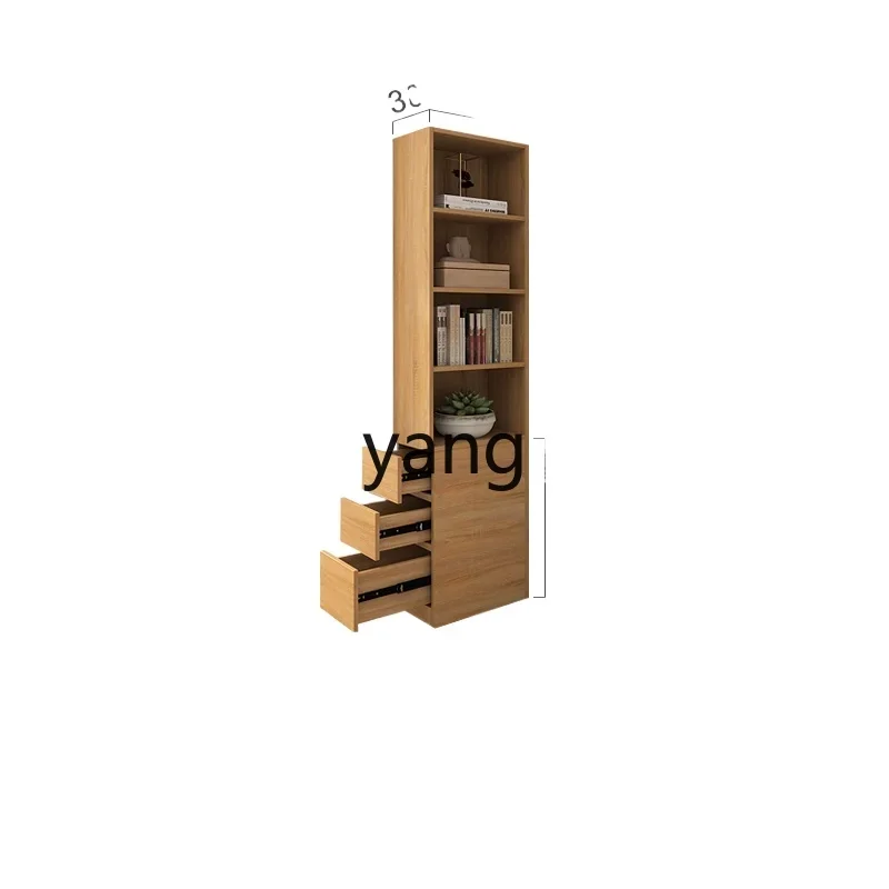 

L'm'm triangular bookcase floor-to-ceiling corner storage cabinet