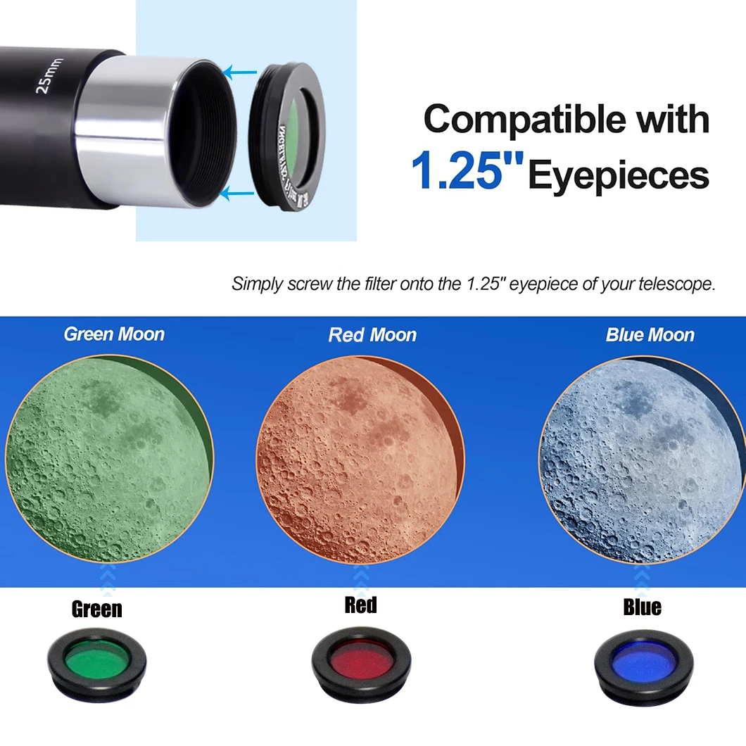 BORWOLF 90600 télescopes d'astronomie pour adultes, ouverture 90 mm 600 mm, 24X-250X HD pour l'observation des étoiles et l'observation des oiseaux
