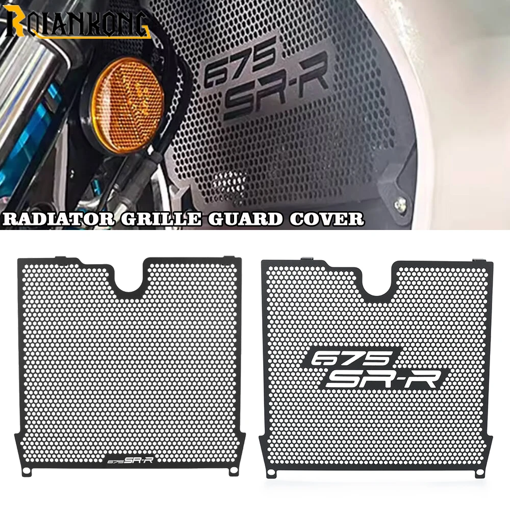 

FOR CFMOTO 675SR-R 675 SR-R 675SS 2024 2025 2026 Motorcycle Accessories Radiator Grille Cover Guard Grill Water Tank Protector