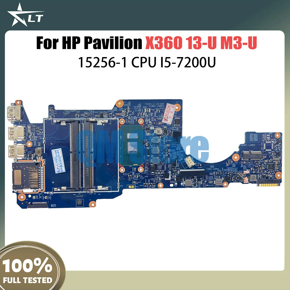 

903237-601 Mainboard For HP Pavilion X360 13-U TPN-W118 Laptop Motherboard 15256-1 448.07M07.0011 With I5-7200U DDR4 Board