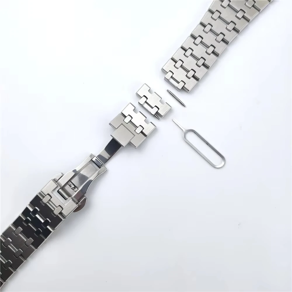 Stainless Steel Watchband for Amazfit T-REX 3 Smart Watch Luxury Metal Strap for Huami Amzafti T rex 3 Bracelet t-rex3 Wristband
