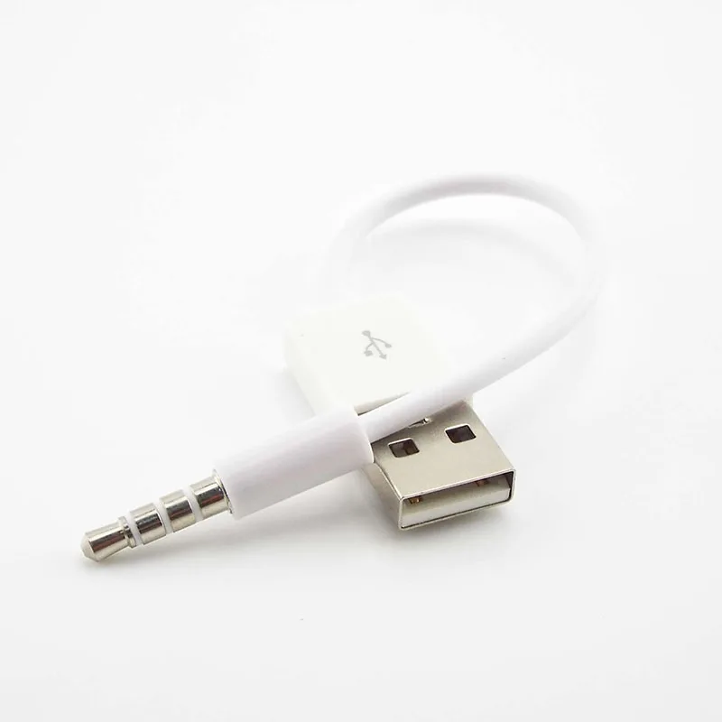 3.5mm Jack 4 pole Male Plug Connector to USB 2.0 type A Male Cable Adapter for Car Device MP3/MP4 Headphone