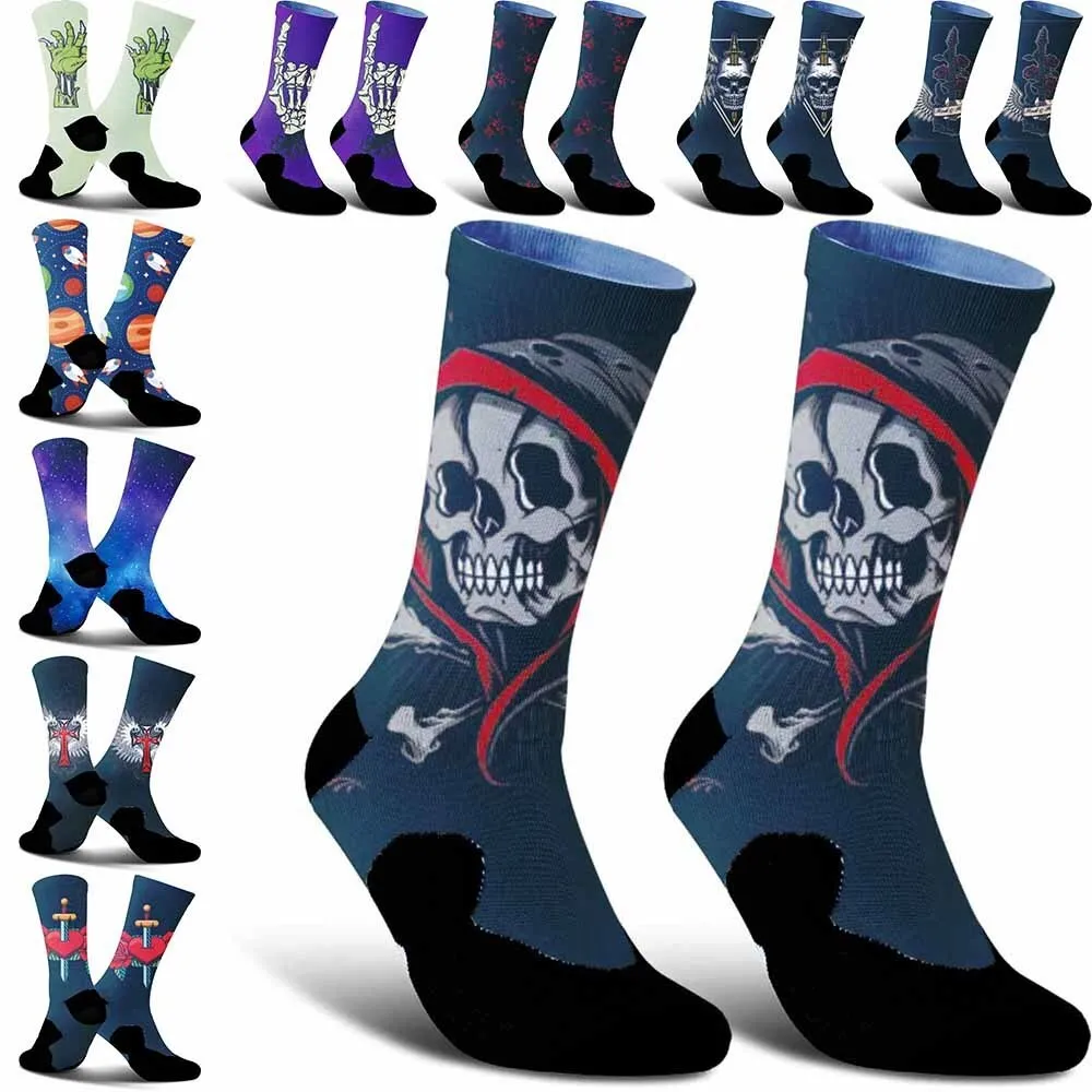 

Шаг за Крок Креативное шоу! Из загадочных скелетов для мечтытельного небула, каждой пары носков - уникальный модный эффект.