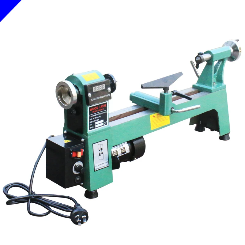 Variable speed woodworking lathe  Small wood turning machine