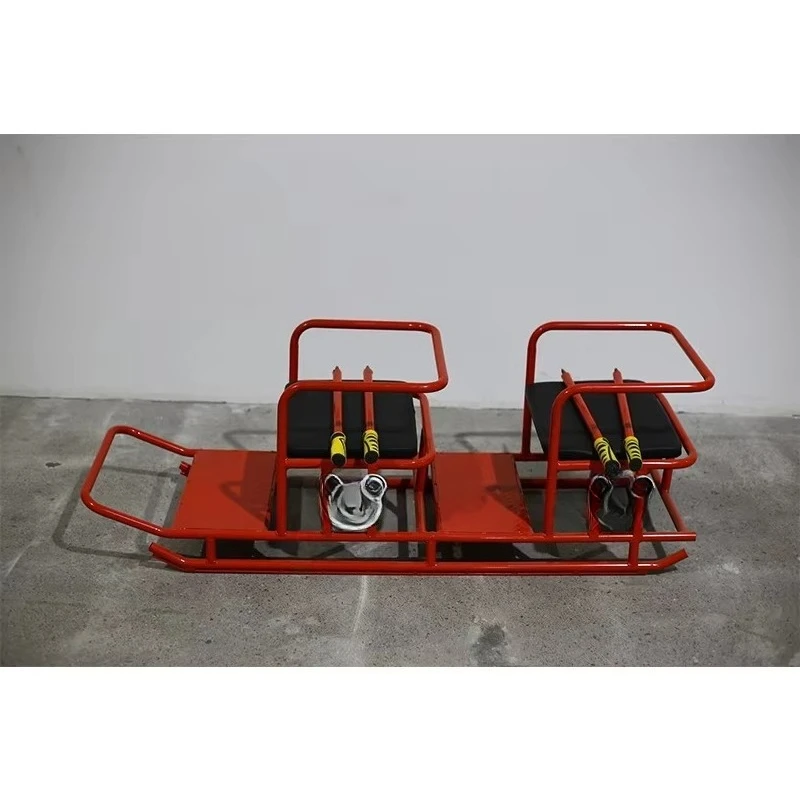 Factory direct sales winter tandem ski bike adult sled high quality snow bike