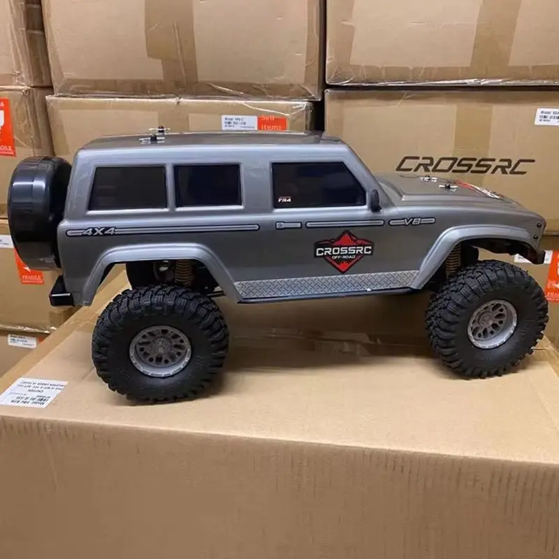 CROSSRC DEMON FR4 RTR ソフトシェル 4輪駆動 シミュレーション クライミングカー 1/10 ラジコン 電動モデルカー オフロード車