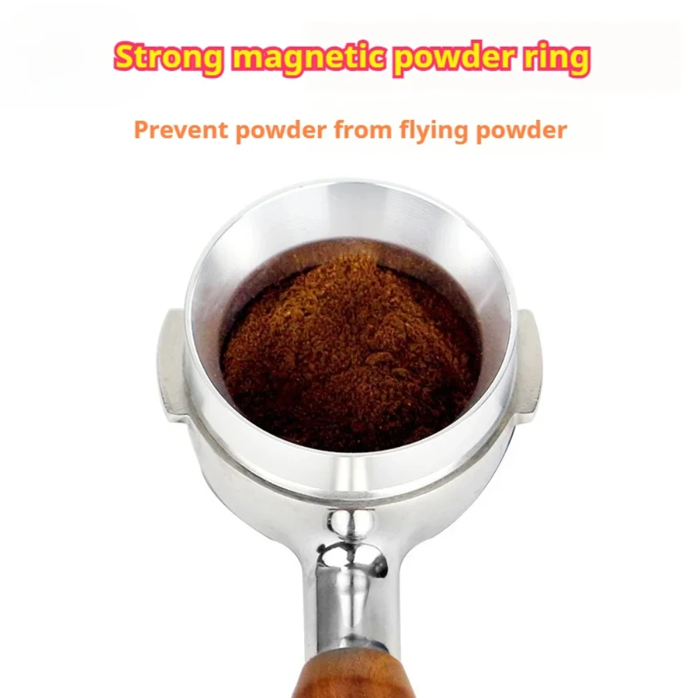 58/53/51MM Commercial Barista Tamper & Dosing Ring Kit | Aluminum Portafilter Accessories for Espresso Coffeeware Tools