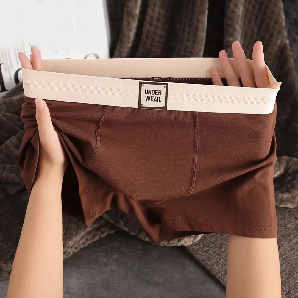 Active Lifestyle Cotton Boxer Briefs Breathable Trunks Classic Style Comfort Fit Elastic Waistband New Arrival