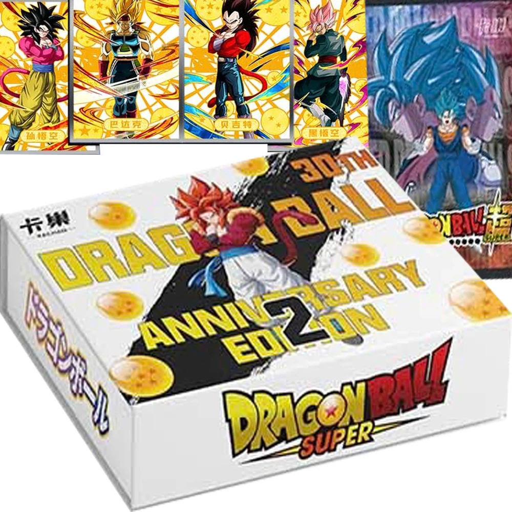 

Anime Dragon Ball Collection Card Booster Box Hot Blooded Action Characters Son Goku Cool Power Stage Card Kids Favorite Gifts