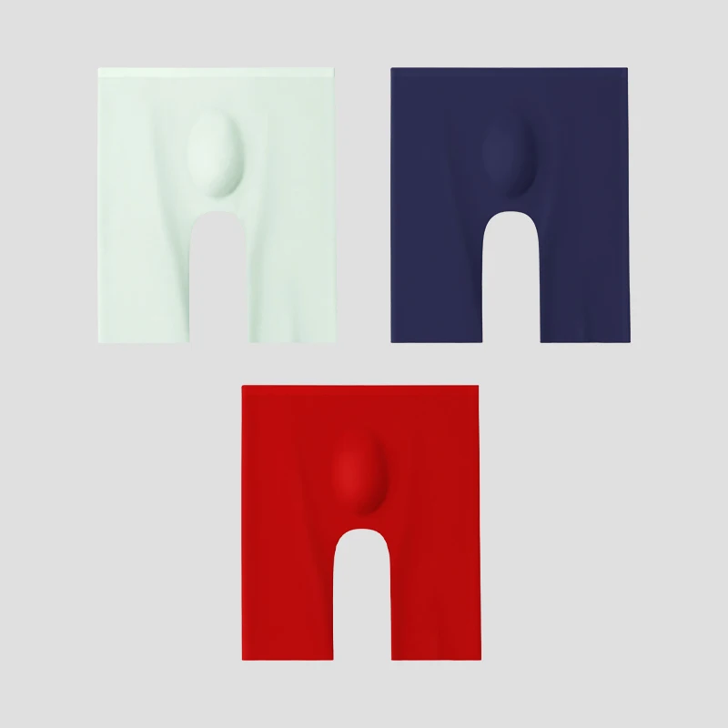 

3 шт. Мужское нижнее белье из ледяного шелка, спортивные мужские летние тонкие четырехугольные брюки, удлиненные ноги с защитой от натирания, бесшовные быстросохнущие для бега