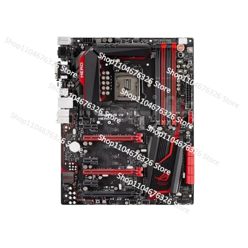 Placa base MAXIMUS VII HERO 32GB M.2 VGA DVI HDMI PCI-E3.0 LGA 1150 DDR3 ATX Z97 placa base 100% probada para funcionamiento normal