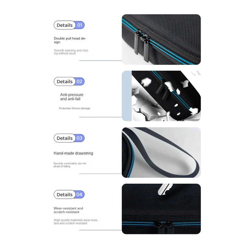 

Чехол Smart-1 PCS с сетчатой сумкой для хранения, подходит для стабилизатора телефона с искусственным интеллектом Insta360 Flow