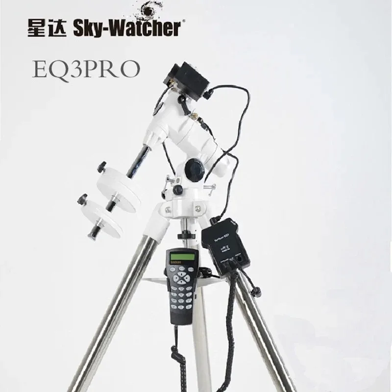 

Sky-Watcher EQ3 pro Synscan Экваториальное крепление для телескопа GOTO из нержавеющей стали 1,75-дюймовый штатив для астрономических наблюдений