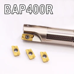 MZG BAP BAP400 BAP400R 20/24/25/32mm Milling Cutter Holder Right Angle End Mill Precision Cutter For Carbide Insert APMT1604