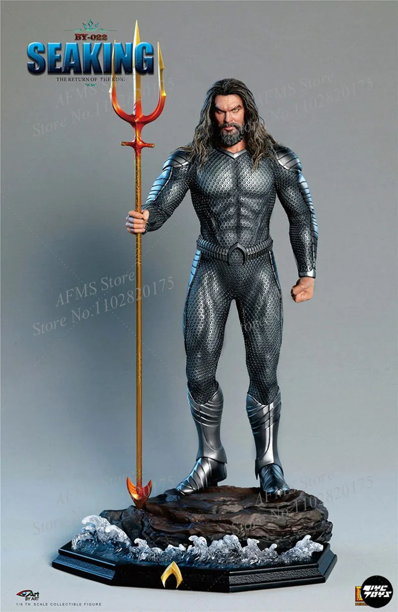 BY-ART  BY-022 1/6 Scale Collectible Figure Aquaman Arthur Curry SEAKING Full Set 12'' Male Soldier Action Figure Model Toys