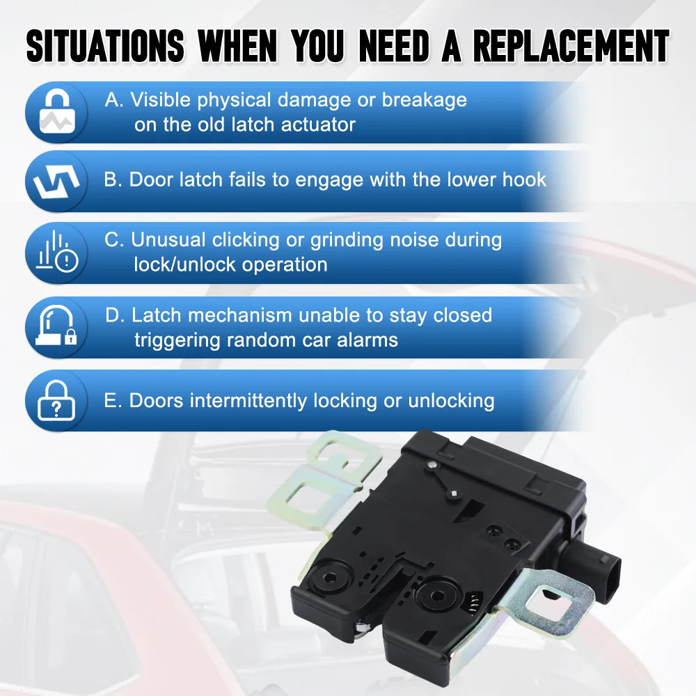 51242754528 Rear Trunk Lid Lock Latch Actuator For MINI Cooper Hardtop R50 R53 R56 R59