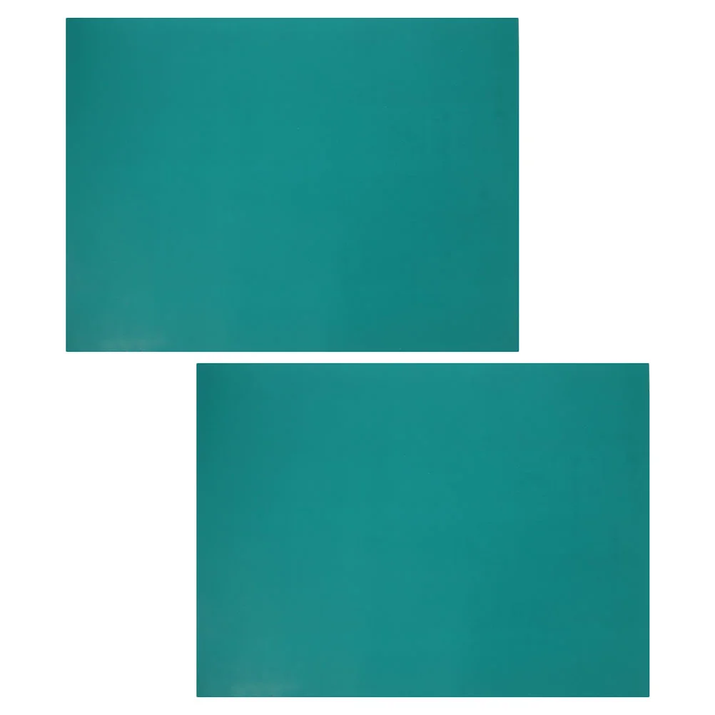 2 Pcs Table Mat Work Stations Pad Repair for Laptop Dryer Protector Soldering Heat Resistant Grounding Desk Rubber Floor