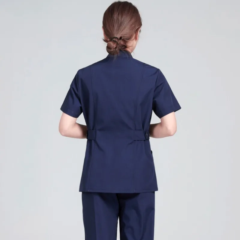 Personalized Logo CustomizationQuick-Dry Sport Unisex Medical UniformNursing Scrubs Stretch Aesthetic Topand Pant Outfit