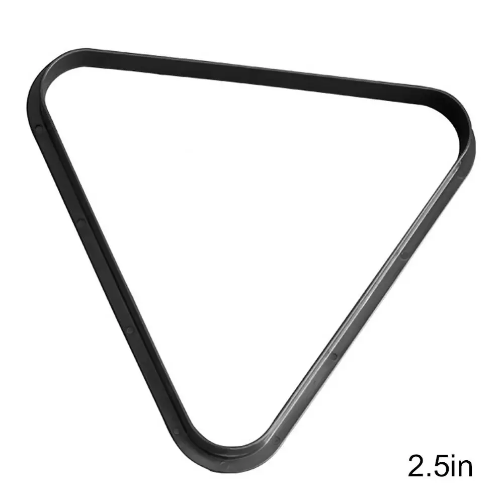 

1.8/2/2.5inch Portable Plastic Billiard Table Triangle Rack Pool Ball Organizer Game Tool Accessory