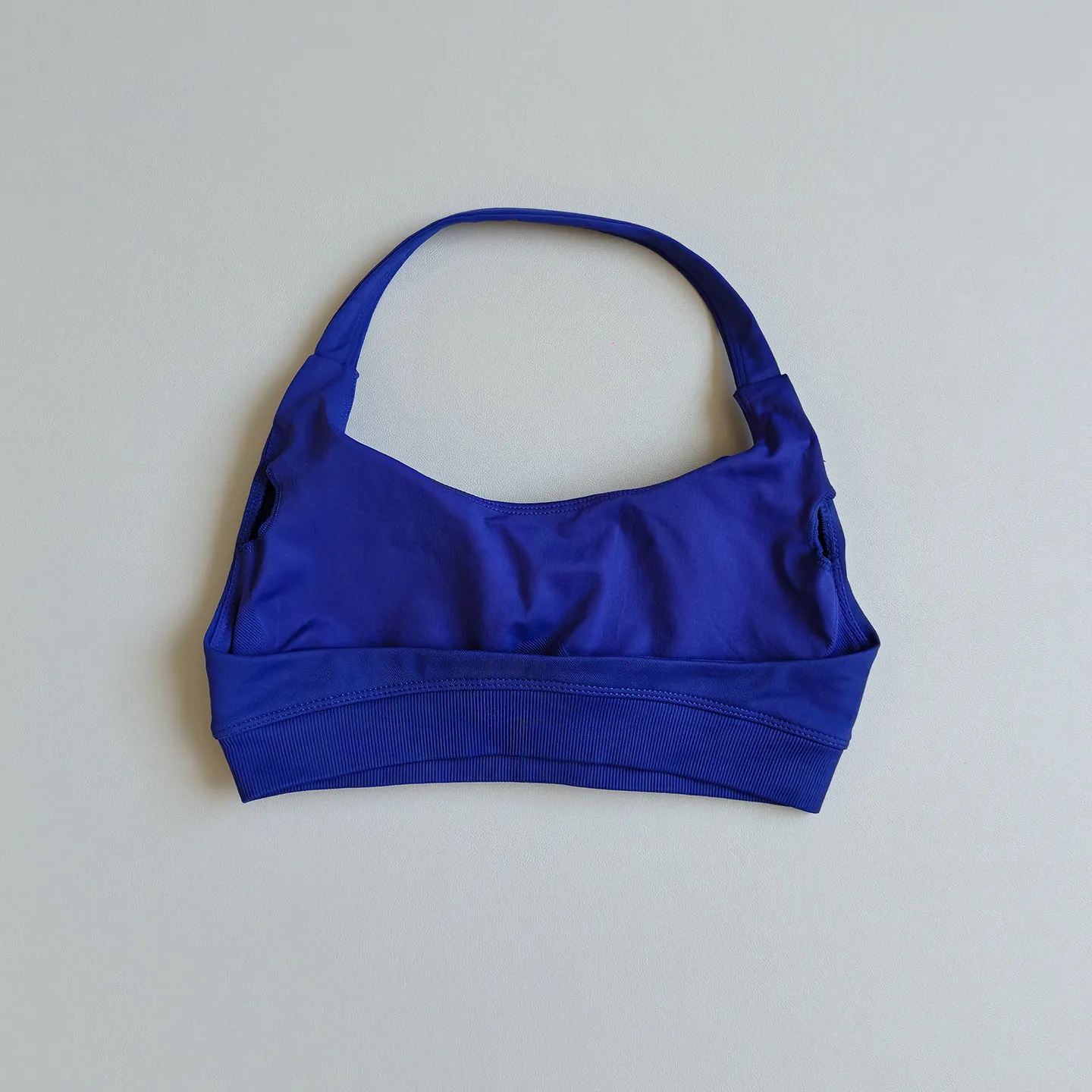 Nahtloser Neckholder-Sport-BH mit schönem Rückendesign, Push-up, stoßfest, schnelltrocknend, atmungsaktiv, für Damen, Fitness, Yoga, Oberbekleidung – Detail 11