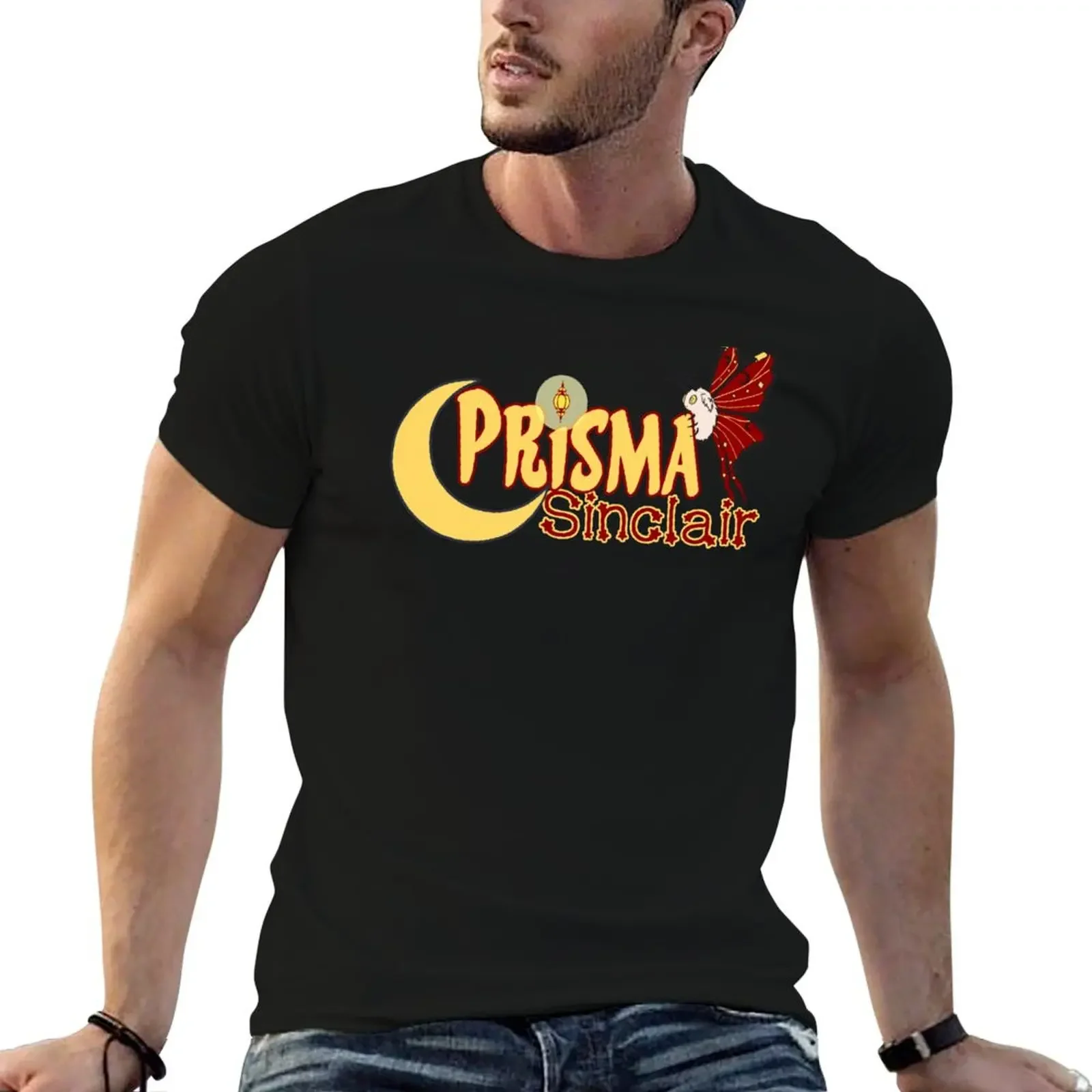 

Prisma Sinclair Logo T-Shirt cute tops quick drying mens tall t shirts