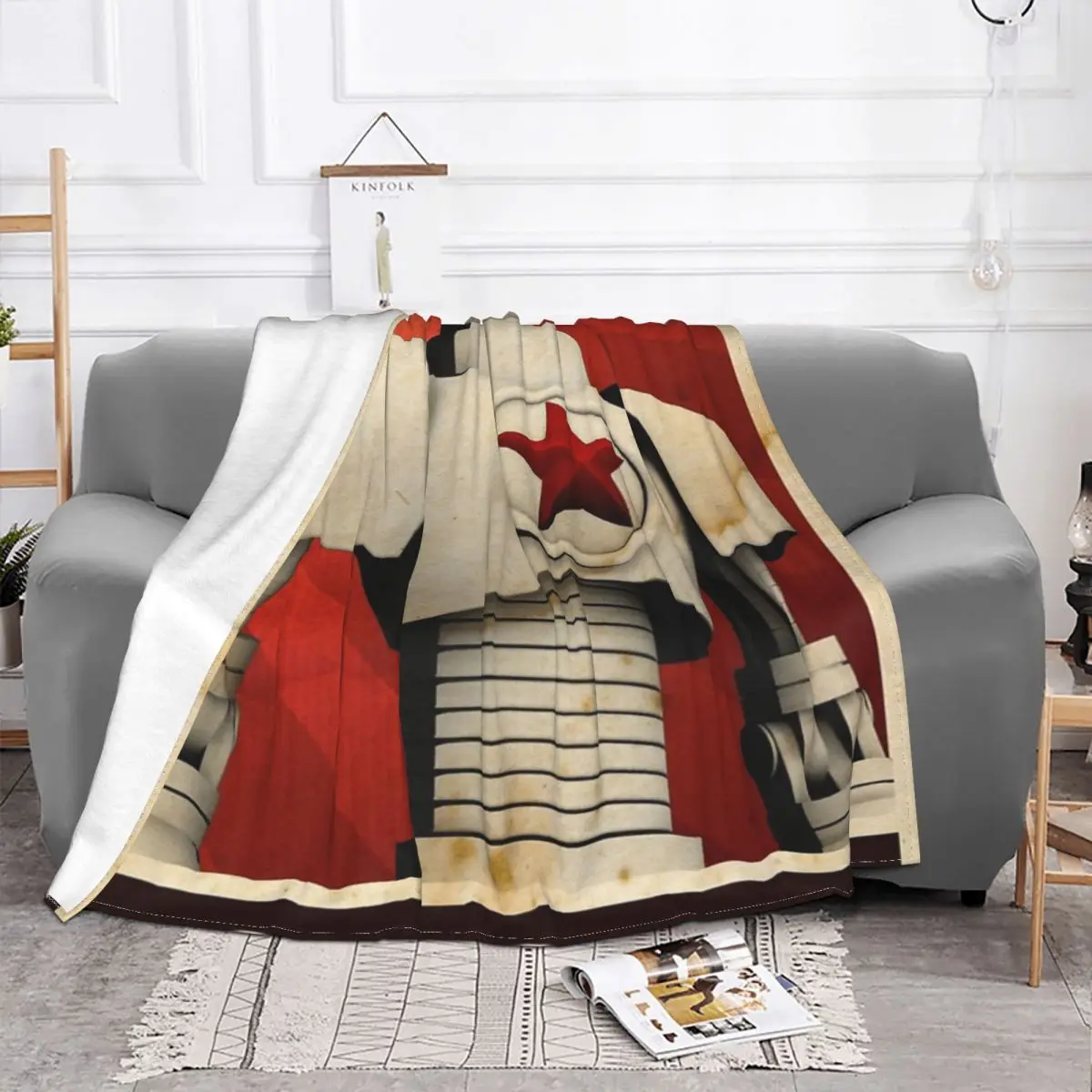 Robots - Comrades Of Steel Plush Knee Blanket Winter Blankets Home And Decoration Throw Blanket